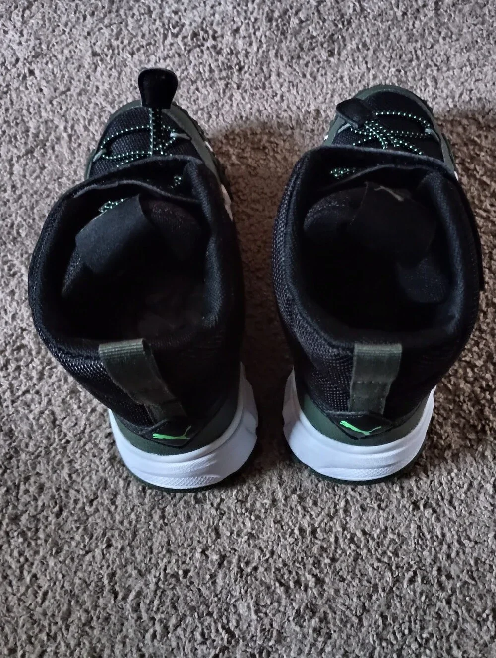 Puma Maka V Jr Winter Boots Boys Grade School SZ 4 Green BRAND NEW W BOX NO LID